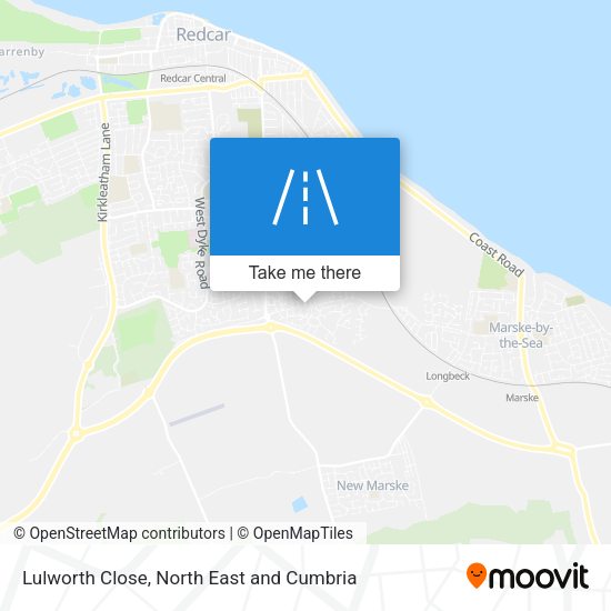 Lulworth Close map