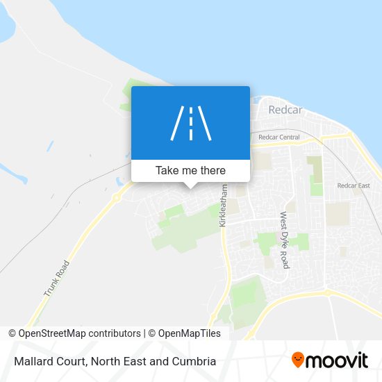 Mallard Court map
