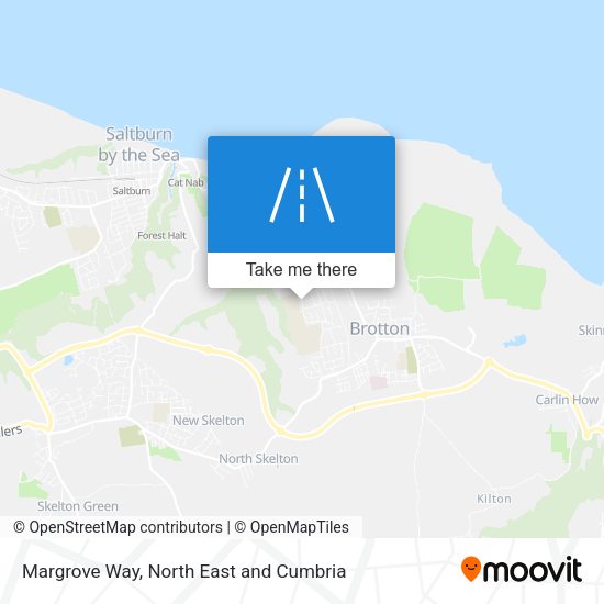 Margrove Way map