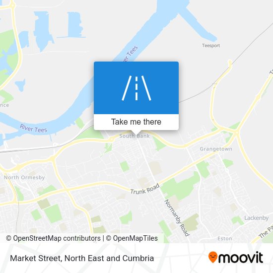 Market Street map