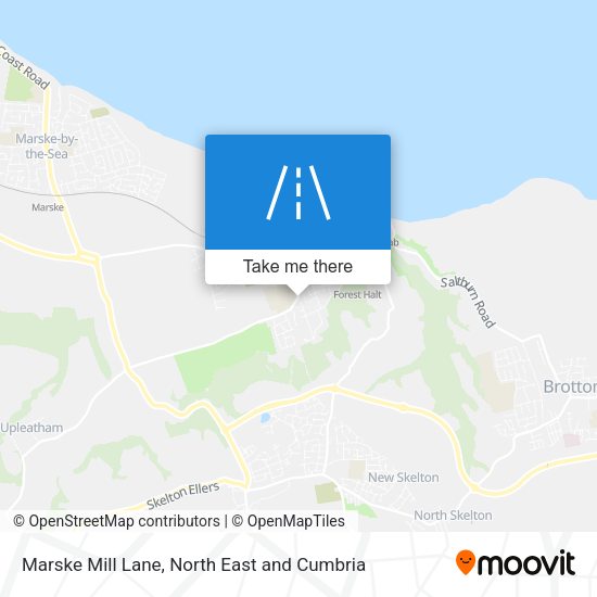 Marske Mill Lane map