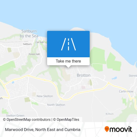 Marwood Drive map
