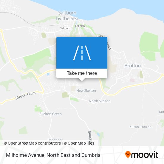 Milholme Avenue map