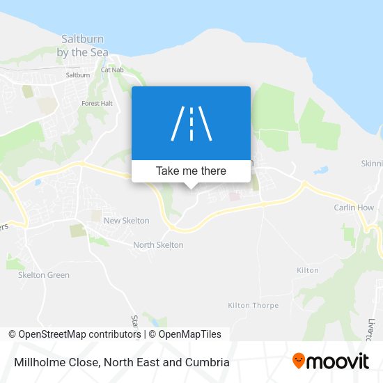 Millholme Close map