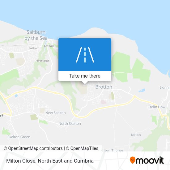 Milton Close map