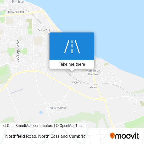 Northfield Road map