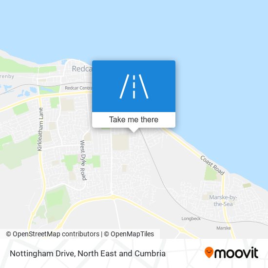 Nottingham Drive map