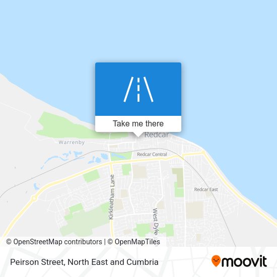 Peirson Street map