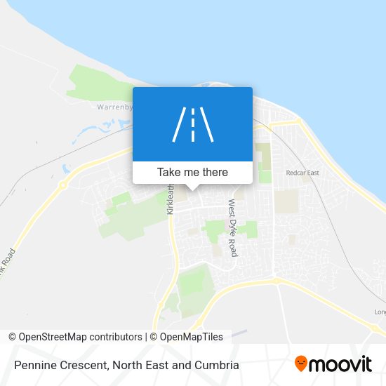 Pennine Crescent map