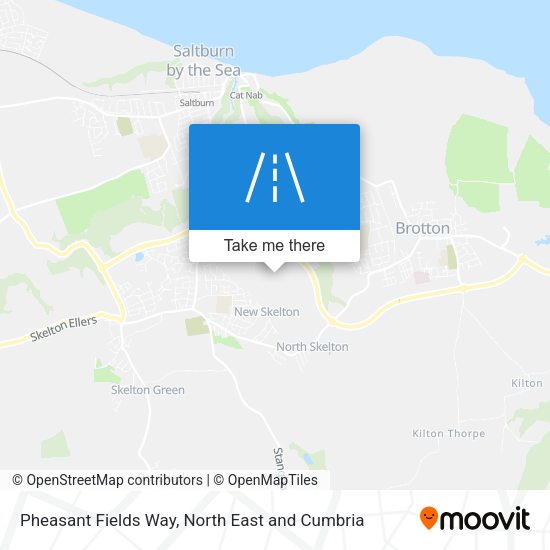 Pheasant Fields Way map