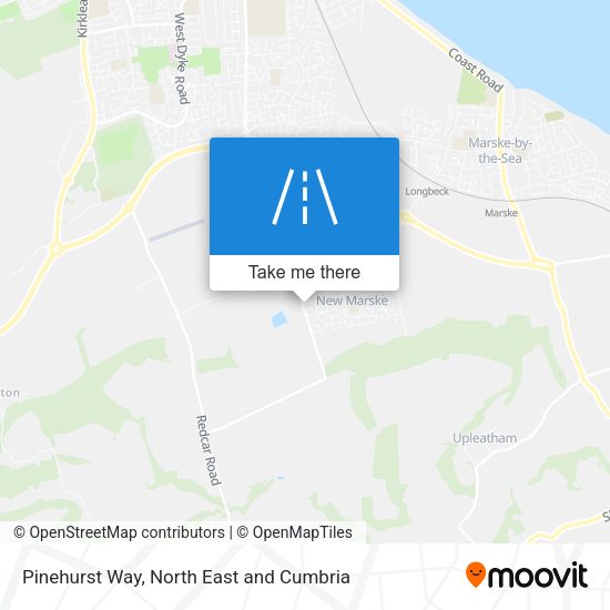 Pinehurst Way map