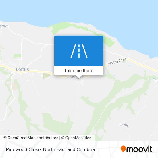 Pinewood Close map