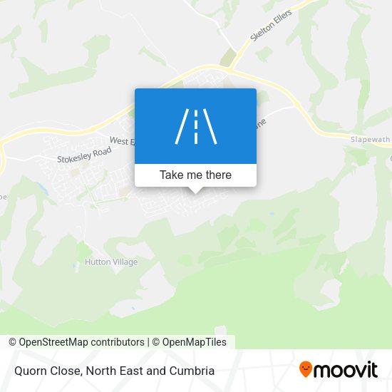 Quorn Close map
