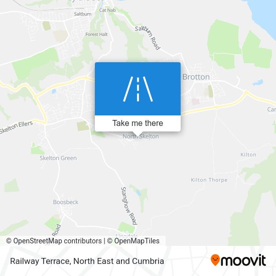 Railway Terrace map
