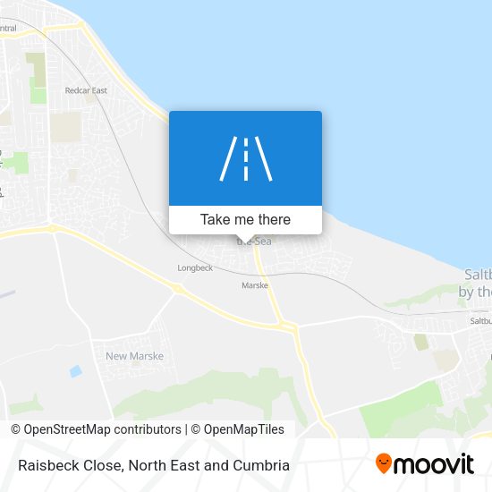 Raisbeck Close map