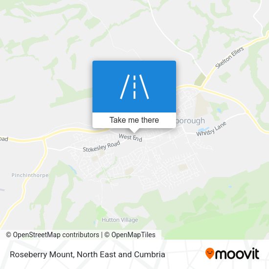 Roseberry Mount map