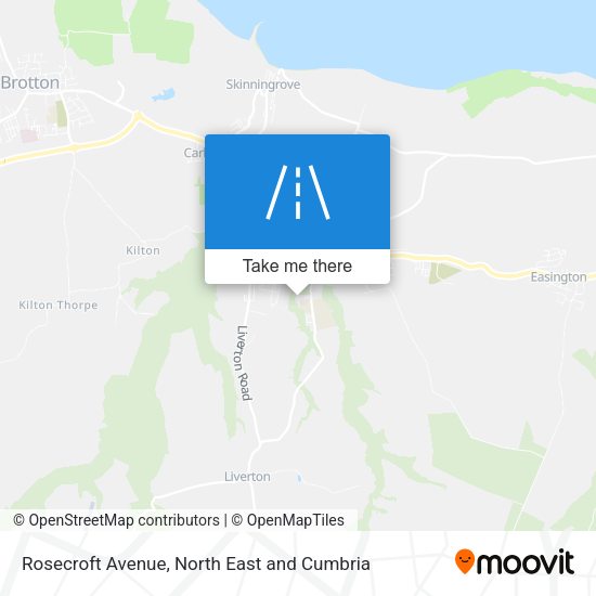 Rosecroft Avenue map