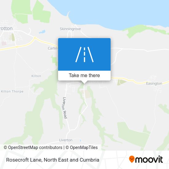 Rosecroft Lane map