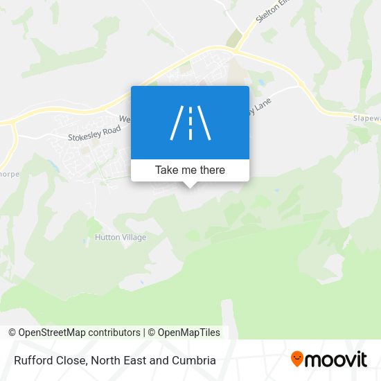 Rufford Close map