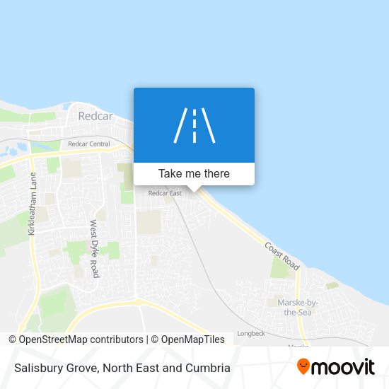 Salisbury Grove map