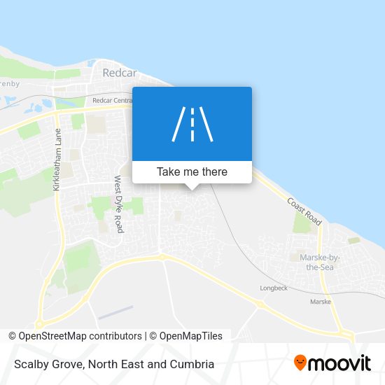 Scalby Grove map