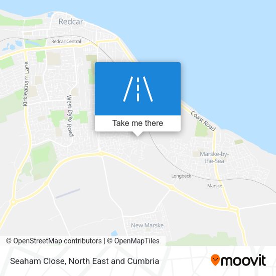 Seaham Close map