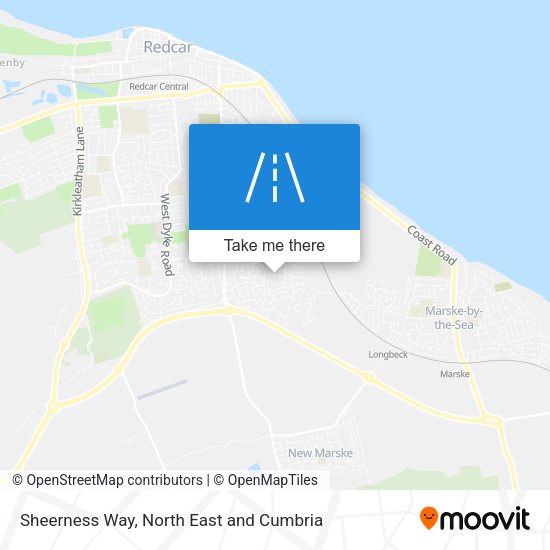 Sheerness Way map