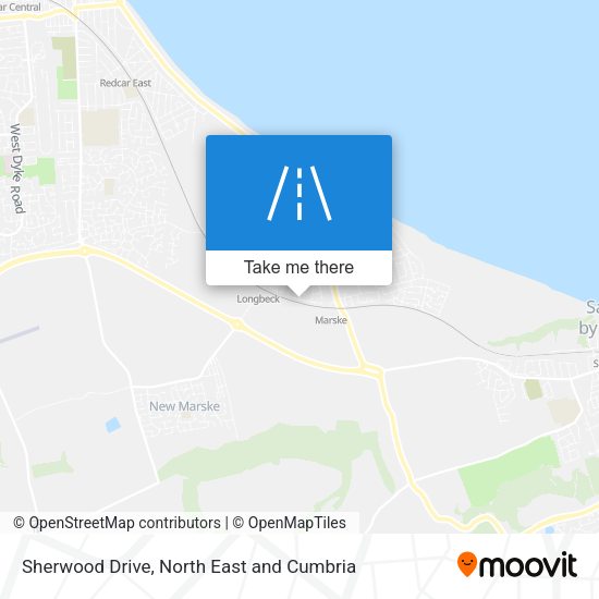 Sherwood Drive map