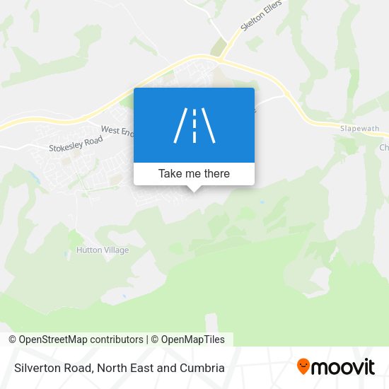 Silverton Road map