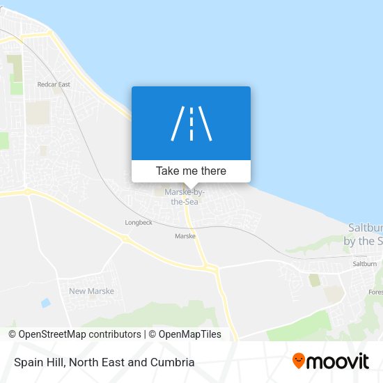 Spain Hill map