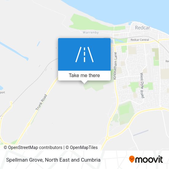 Spellman Grove map