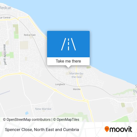 Spencer Close map