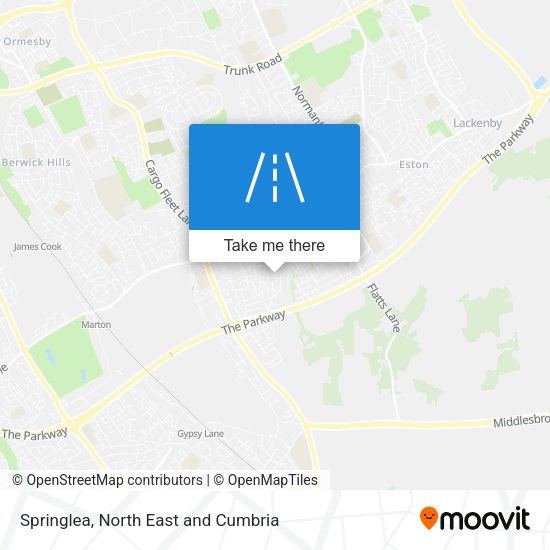 Springlea map