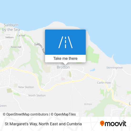 St Margaret's Way map
