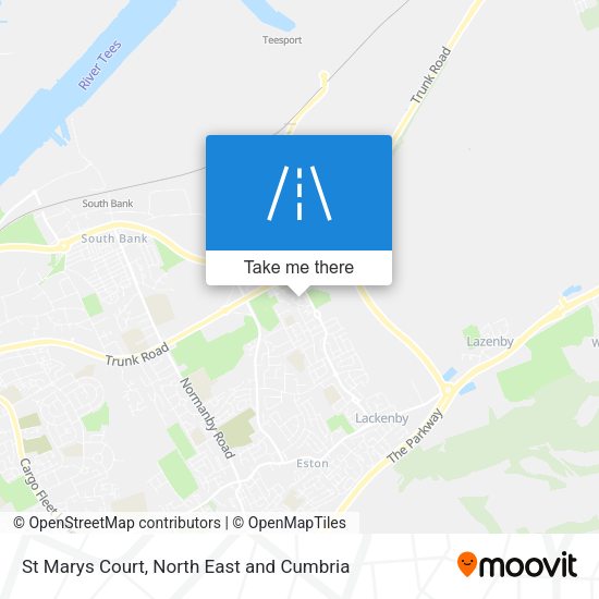 St Marys Court map