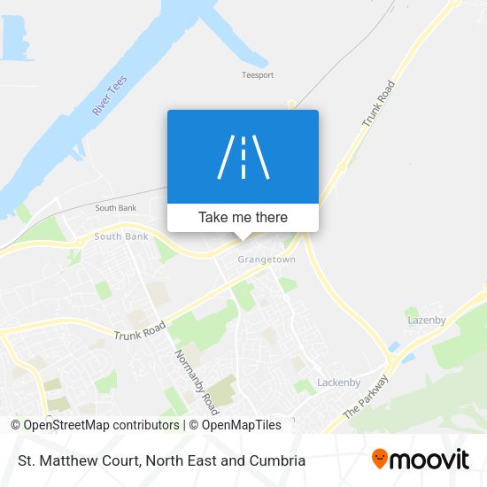 St. Matthew Court map