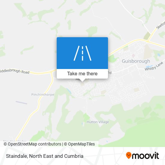 Staindale map