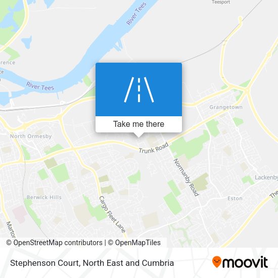 Stephenson Court map