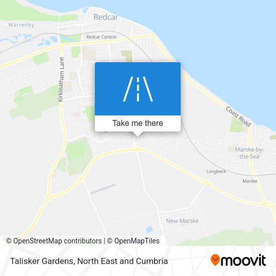 Talisker Gardens map