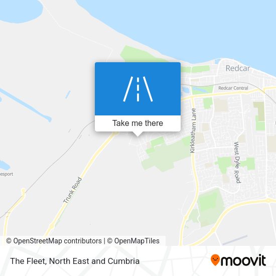 The Fleet map