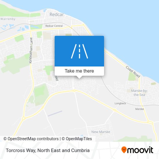 Torcross Way map