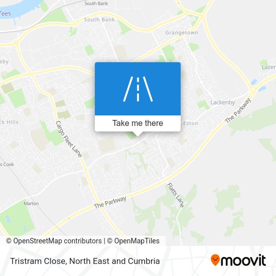 Tristram Close map
