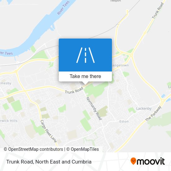 Trunk Road map