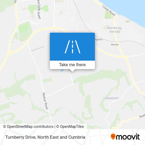Turnberry Drive map