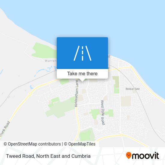Tweed Road map