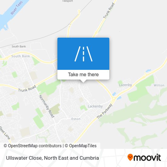 Ullswater Close map