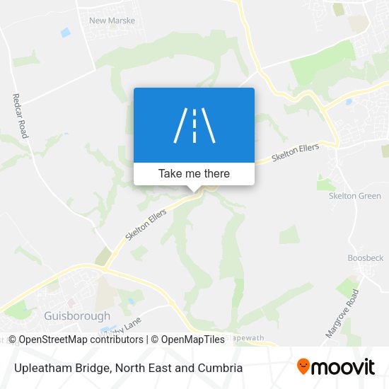 Upleatham Bridge map