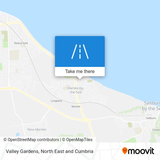 Valley Gardens map