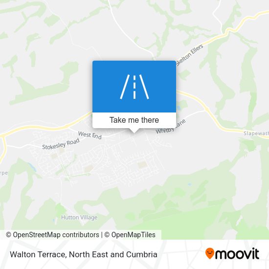 Walton Terrace map