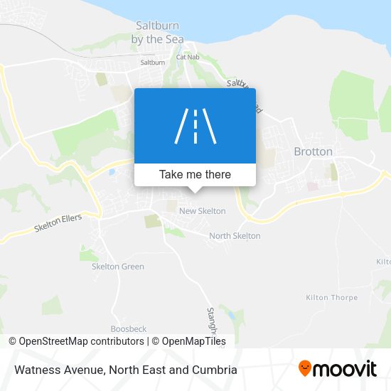 Watness Avenue map